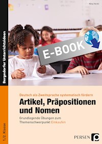 Artikel, Präpositionen und Nomen - Einkaufen 1/2 - Nina Herkt - E-Book