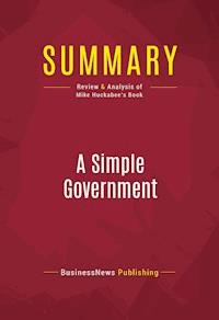 Summary: A Simple Government - BusinessNews Publishing - E-Book