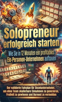 Solopreneur erfolgreich starten: Wie Sie in 12 Monaten ein profitables Ein-Personen-Unternehmen aufbauen - Tim Braun - E-Book
