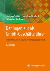Der Ingenieur als GmbH-Geschäftsführer - Andreas Sattler - E-Book