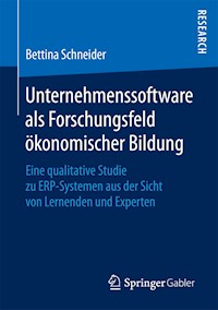 Unternehmenssoftware als Forschungsfeld ökonomischer Bildung - Bettina Schneider - E-Book