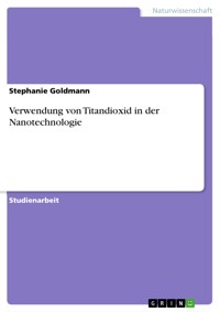 Verwendung von Titandioxid in der Nanotechnologie - Stephanie Goldmann - E-Book