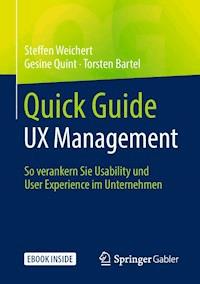 Quick Guide UX Management - Steffen Weichert - E-Book