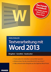 Textverarbeitung mit Word 2013 - Saskia Gießen - E-Book