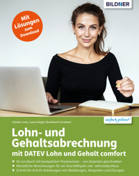Lohn- und Gehaltsabrechnung 2025 mit DATEV Lohn und Gehalt comfort - Günter Lenz - E-Book