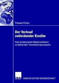 Der Verkauf notleidender Kredite - Thomas Prüver - E-Book