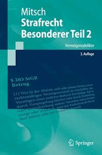 Strafrecht, Besonderer Teil 2 - Wolfgang Mitsch - E-Book