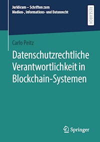 Datenschutzrechtliche Verantwortlichkeit in Blockchain-Systemen - Carlo Peitz - E-Book