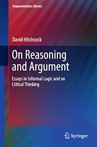 On Reasoning and Argument - David Hitchcock - E-Book