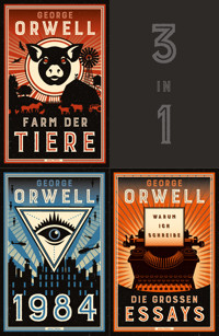 Große Werke: Farm der Tiere / 1984 / Die großen Essays (3in1-Bundle) - George Orwell - E-Book