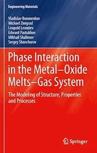 Phase Interaction in the Metal - Oxide Melts - Gas -System - Vladislav Boronenkov - E-Book