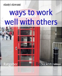 ways to work well with others - olaniyi olawumi - E-Book