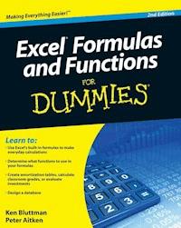 Excel Formulas and Functions For Dummies - Ken Bluttman - E-Book