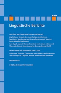Linguistische Berichte Heft 272 -  - E-Book