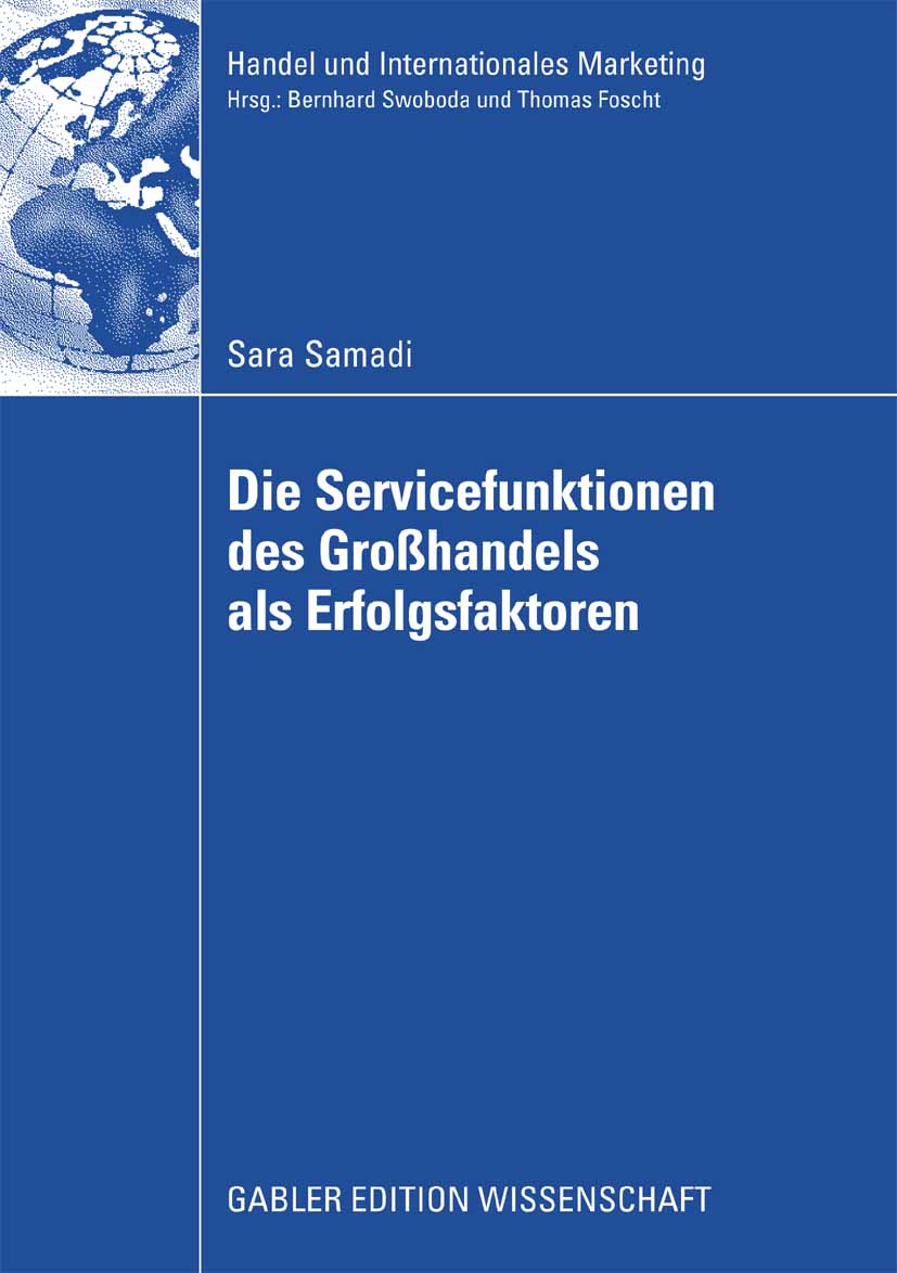 Die Servicefunktionen des Großhandels als Erfolgsfaktoren - Sara Samadi - E-Book