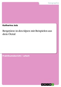 Bergstürze in den Alpen: mit Beispielen aus dem Ötztal - Katharina Jutz - E-Book