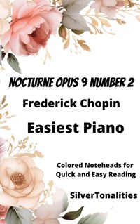 Nocturne Opus 9 Number 2 Piano Sheet Music with Colored Notation - SilverTonalities - E-Book