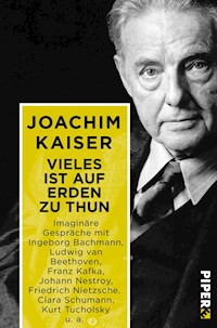 Vieles ist auf Erden zu thun - Joachim Kaiser - E-Book