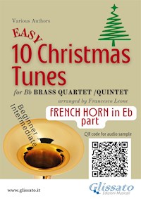 Eb Horn part of "10 Easy Christmas Tunes" for Brass Quartet or Quintet - Christmas Carols - E-Book