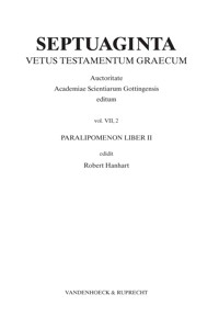 Septuaginta. Band 7,2 -  - E-Book