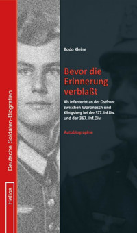 Bevor die Erinnerung verblaßt - Bodo Kleine - E-Book