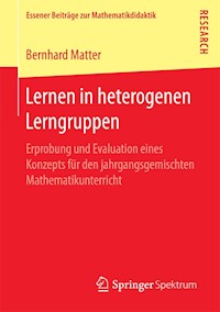 Lernen in heterogenen Lerngruppen - Bernhard Matter - E-Book