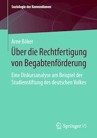 Über die Rechtfertigung von Begabtenförderung - Arne Böker - E-Book