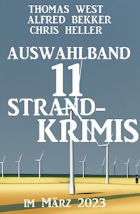 Aktionsband 11 Strandkrimis im April 2023 - Alfred Bekker - kostenlos E-Book
