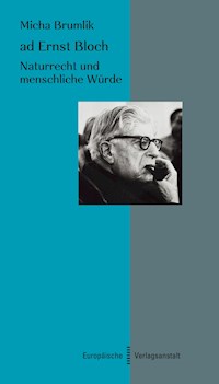 ad Ernst Bloch - Micha Brumlik - E-Book
