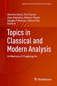 Topics in Classical and Modern Analysis -  - E-Book