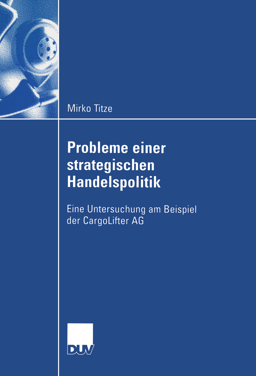 Probleme einer strategischen Handelspolitik - Mirko Titze - E-Book