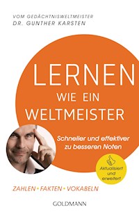 Lernen wie ein Weltmeister - Gunther Karsten - E-Book