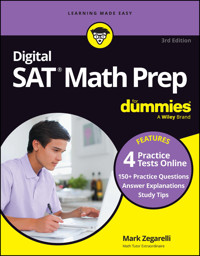 Digital SAT Math Prep For Dummies - Mark Zegarelli - E-Book