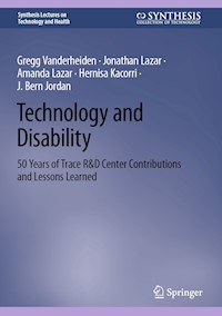Technology and Disability - Gregg Vanderheiden - E-Book