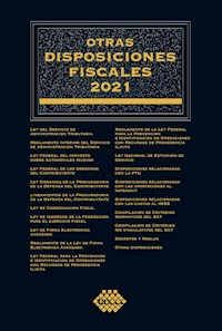 Otras disposiciones fiscales 2021 - José Pérez Chávez - E-Book