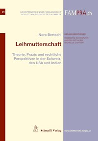 Leihmutterschaft - Nora Bertschi - E-Book
