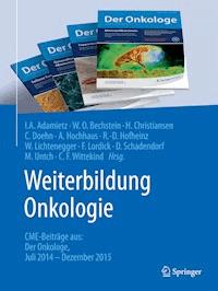 Weiterbildung Onkologie -  - E-Book