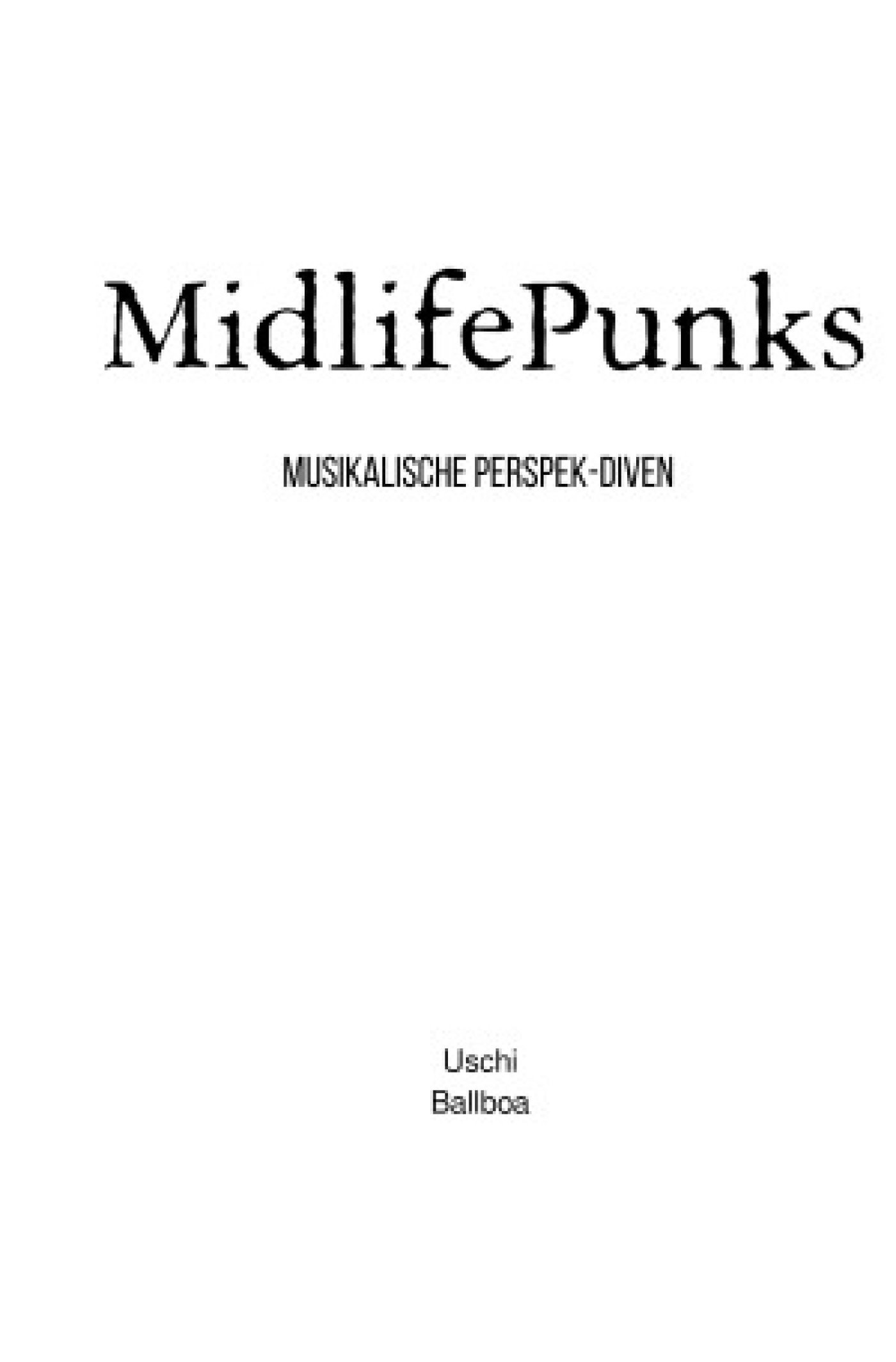 MidlifePunks - Uschi Ballboa - E-Book