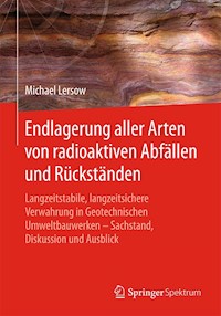Endlagerung aller Arten von radioaktiven Abfällen und Rückständen - Michael Lersow - E-Book