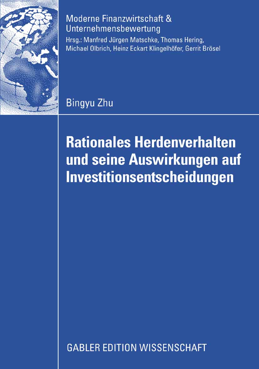 Rationales Herdenverhalten und seine Auswirkungen auf Investitionsentscheidungen - Bingyu Zhu - E-Book