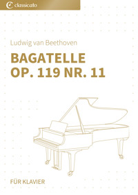 Bagatelle op.119Nr.11 - Ludwig van Beethoven - E-Book