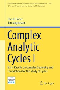 Complex Analytic Cycles I - Daniel Barlet - E-Book
