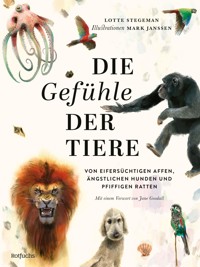 Die Gefühle der Tiere: Von eifersüchtigen Affen, ängstlichen Hunden und pfiffigen Ratten - Lotte Stegeman - E-Book