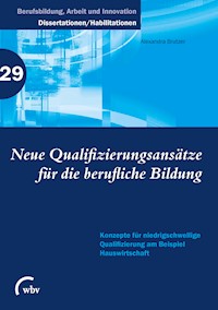 Neue Qualifizierungsansätze für die berufliche Bildung - Alexandra Brutzer - kostenlos E-Book