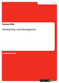 Demokratie und Partizipation - Kevser Ekin - E-Book