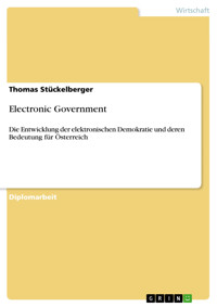 Electronic Government - Thomas Stückelberger - E-Book