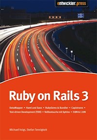 Ruby on Rails3 - Stefan Tennigkeit Michael Voigt - E-Book