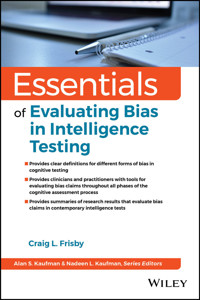 Essentials of Evaluating Bias in Intelligence Testing - Craig L. Frisby - E-Book