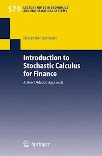 Introduction to Stochastic Calculus for Finance - Dieter Sondermann - E-Book