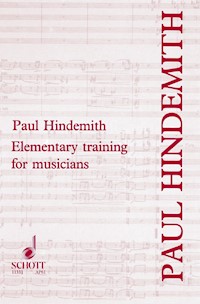 Elementary Training for Musicians - Paul Hindemith - E-Book